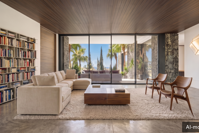 Modern Luxury Villa with Panoramic Sea Views in El Herrojo Alto