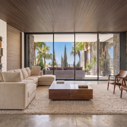 Modern Luxury Villa with Panoramic Sea Views in El Herrojo Alto
