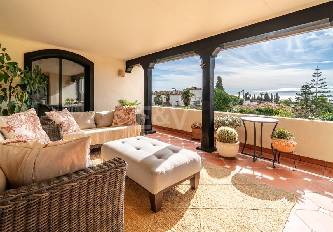 Encantadora villa de estilo clásico con licencia turística cerca del centro de Marbella y la Milla de Oro
