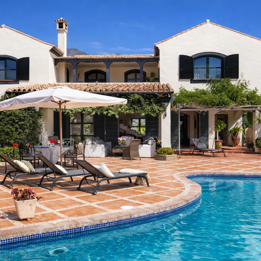 Villa classique de charme avec licence touristique près du centre de Marbella et du Golden Mile