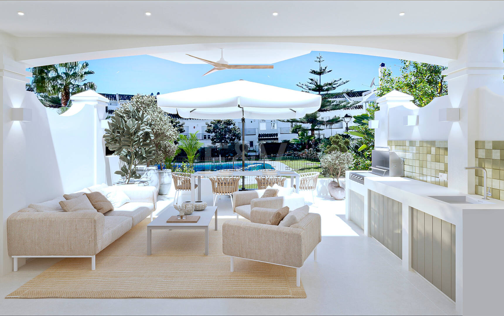 Ekskluzywny przestronny dom pieszo do Puente Romano