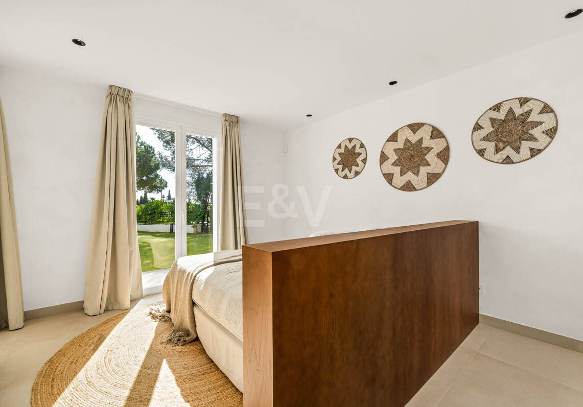 Modern Andalusian Villa Elevated with Minimalistic Boho Style and Picturesque Views in Nueva Andalucía