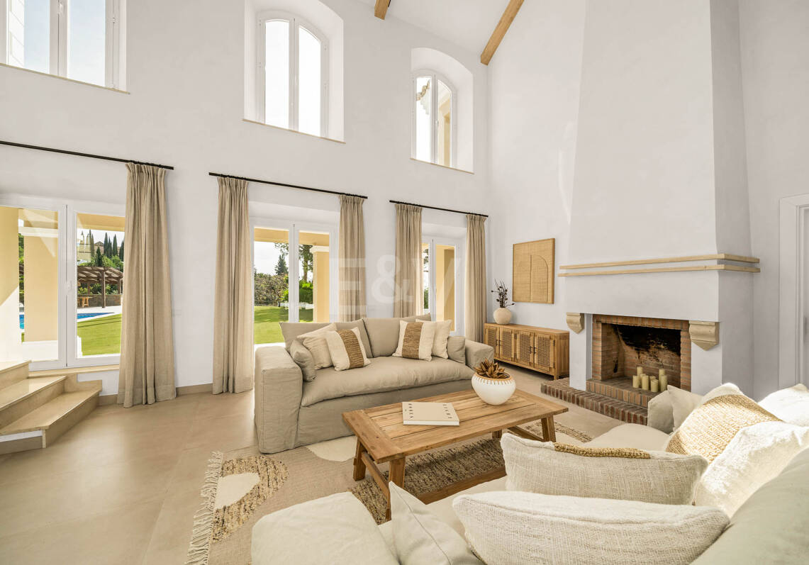 Modern Andalusian Villa Elevated with Minimalistic Boho Style and Picturesque Views in Nueva Andalucía