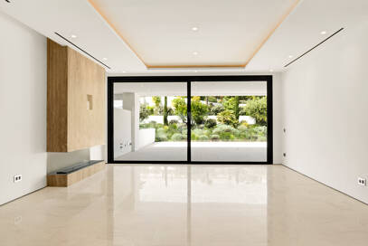 Exclusivo dúplex con jardín en Epic by Fendi, a pasos de Puente Romano Beach Resort