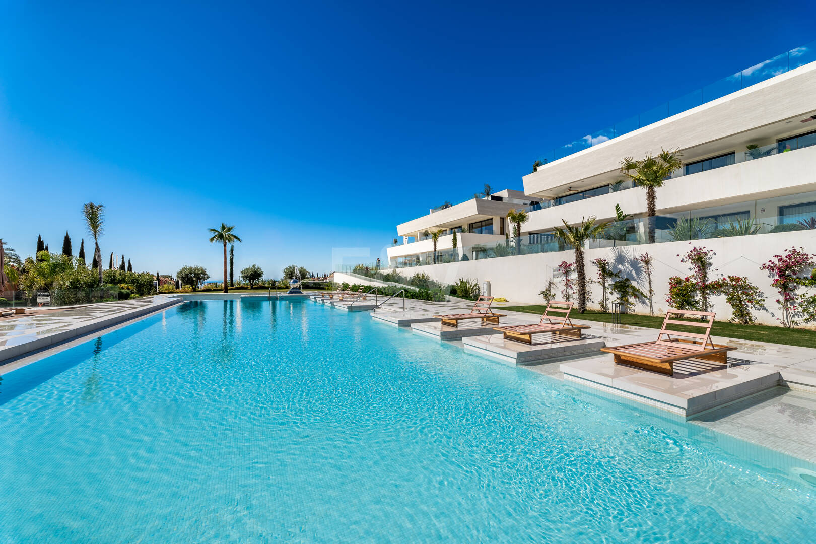 Exclusive Duplex Garden Apartment in Epic by Fendi Steps from Puente Romano Beach Resort