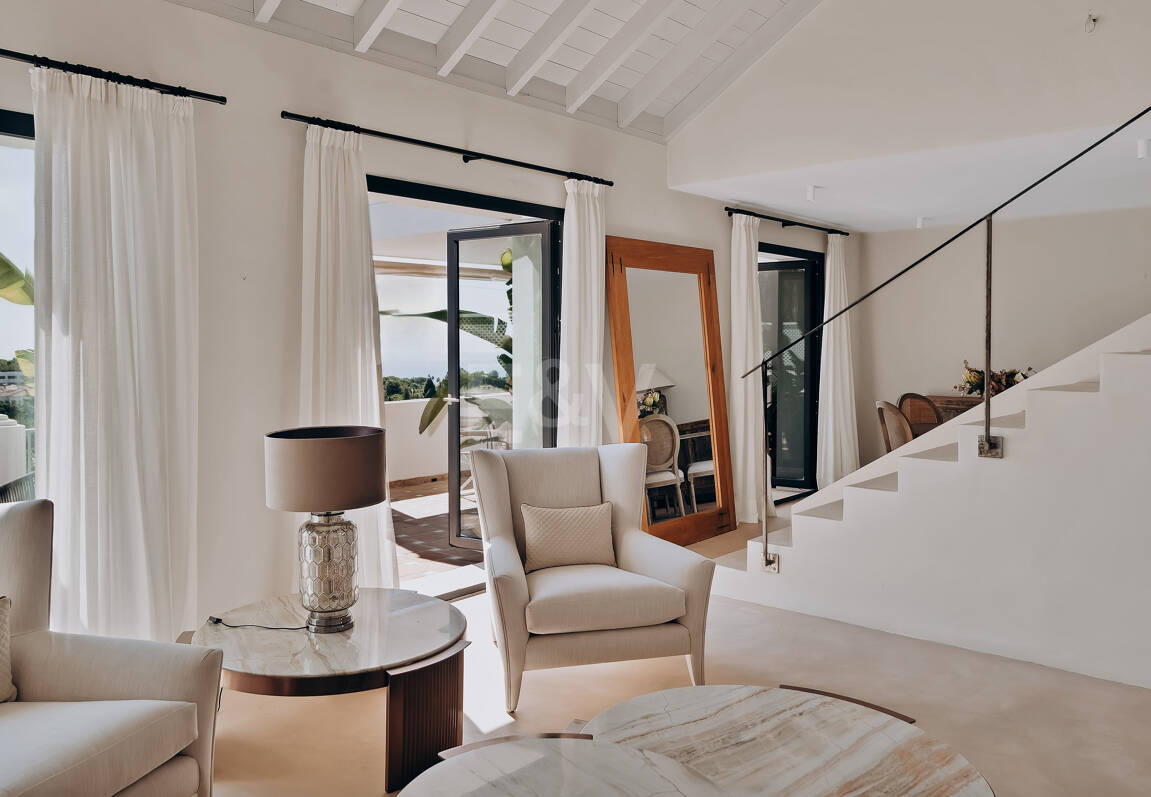 Stilvolles Haus mit traumhaftem Meerblick in Marbella Hill Club