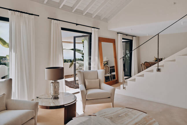 Stilvolles Haus mit traumhaftem Meerblick in Marbella Hill Club