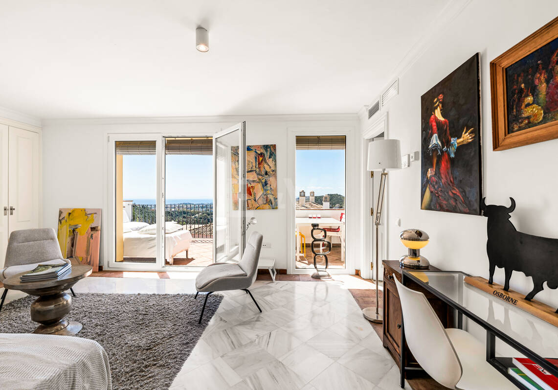 Encantadora casa adosada de 3 dormitorios con vistas panorámicas al mar en La Heredia
