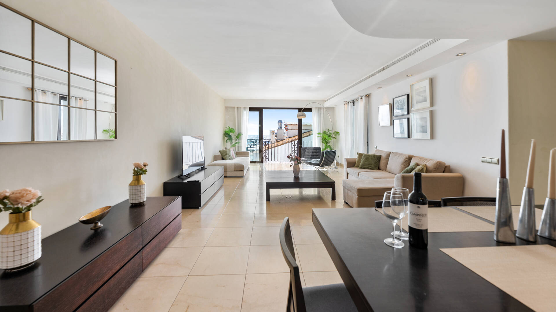 Appartement à louer en Marbella Golden Mile, Marbella (Toutes les zones)
