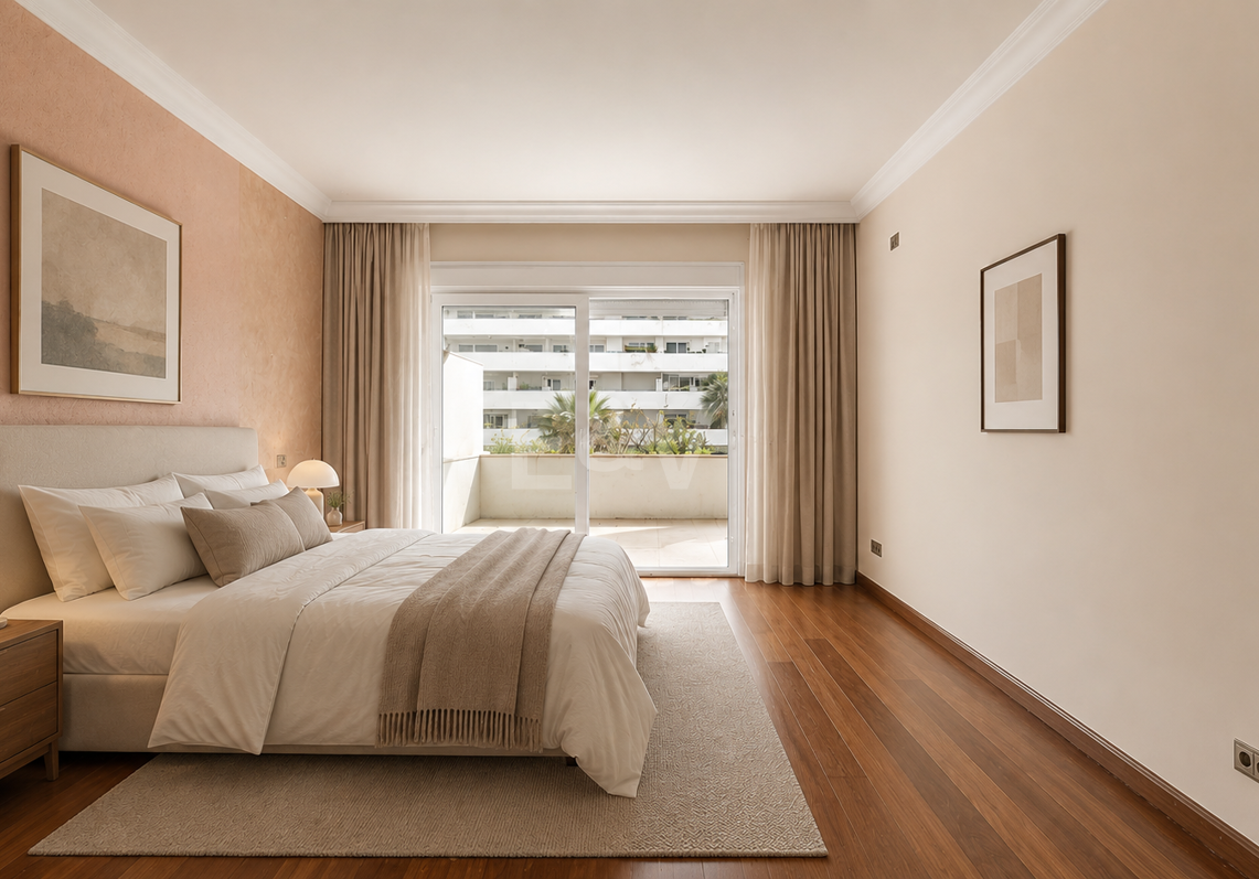 Beachside apartament w Puerto Banús w wyłącznej społeczności falistej