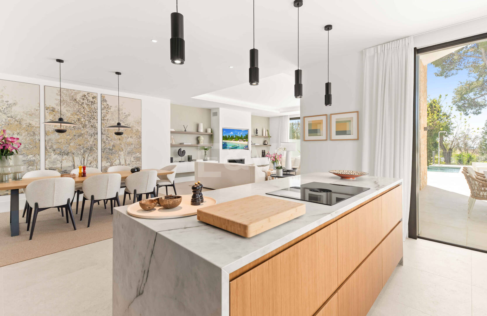 Impressive New Villa with Rooftop Retreat and Private Pool Near the City Centre