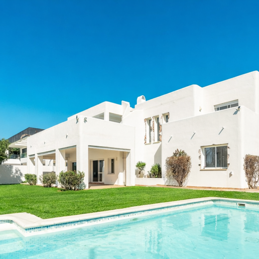 Contemporary Beachside Villa Just Steps from the Sea with Panoramic Views