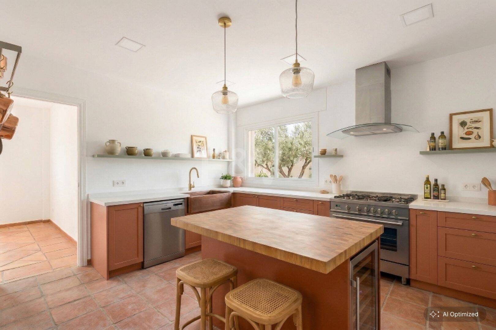 Contemporary Beachside Villa Just Steps from the Sea with Panoramic Views