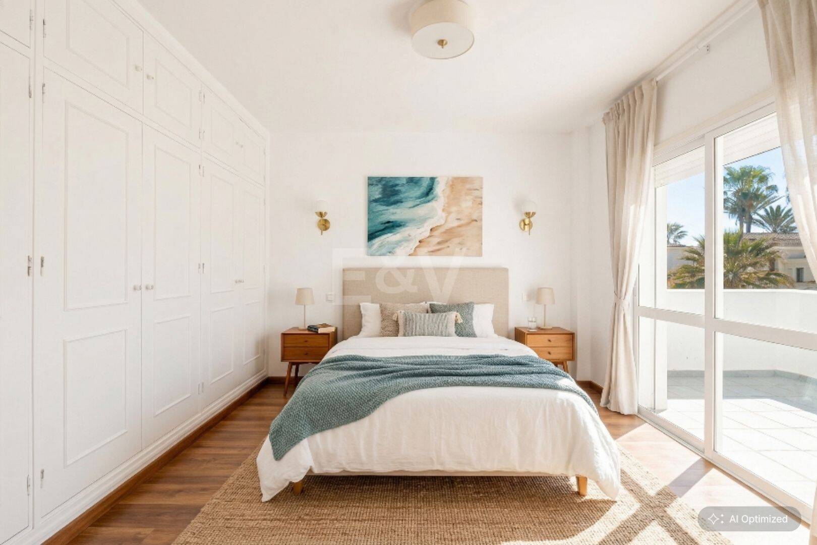 Contemporary Beachside Villa Just Steps from the Sea with Panoramic Views