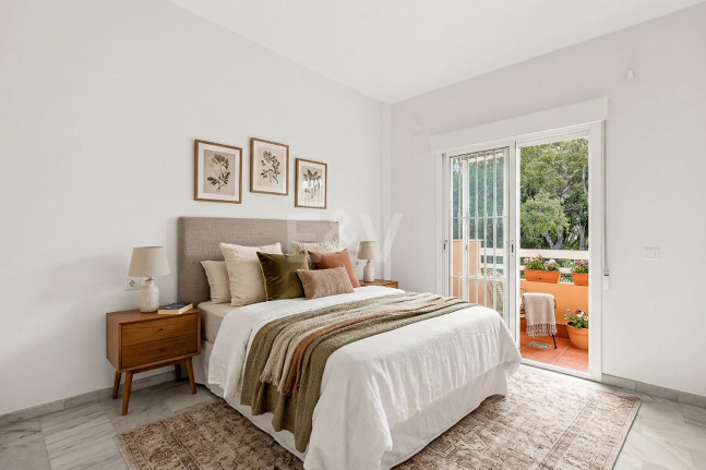 Apartamento orientado al sur en excelente ubicación junto a la playa