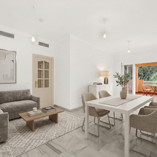 Apartamento orientado al sur en excelente ubicación junto a la playa