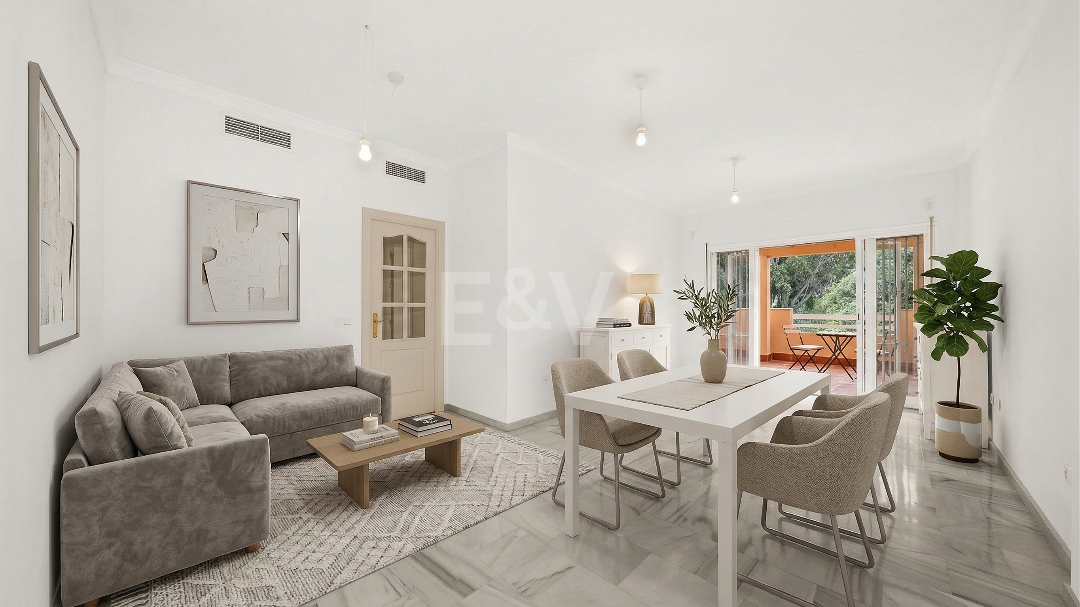 Apartamento orientado al sur en excelente ubicación junto a la playa