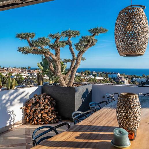 Takvåning att hyra i Marbella Golden Mile