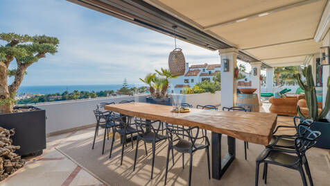 Appartement Terrasse à louer à long terme en Marbella Golden Mile, Marbella (Toutes les zones)