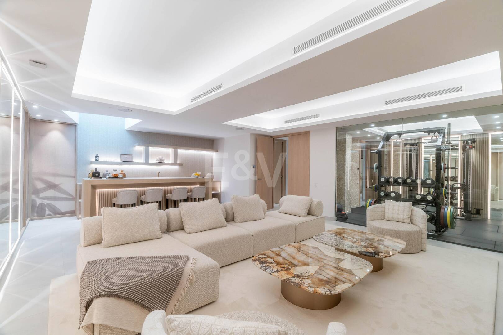 Villa luxueuse avec toit Oasis au-dessus de la vallée du Golf