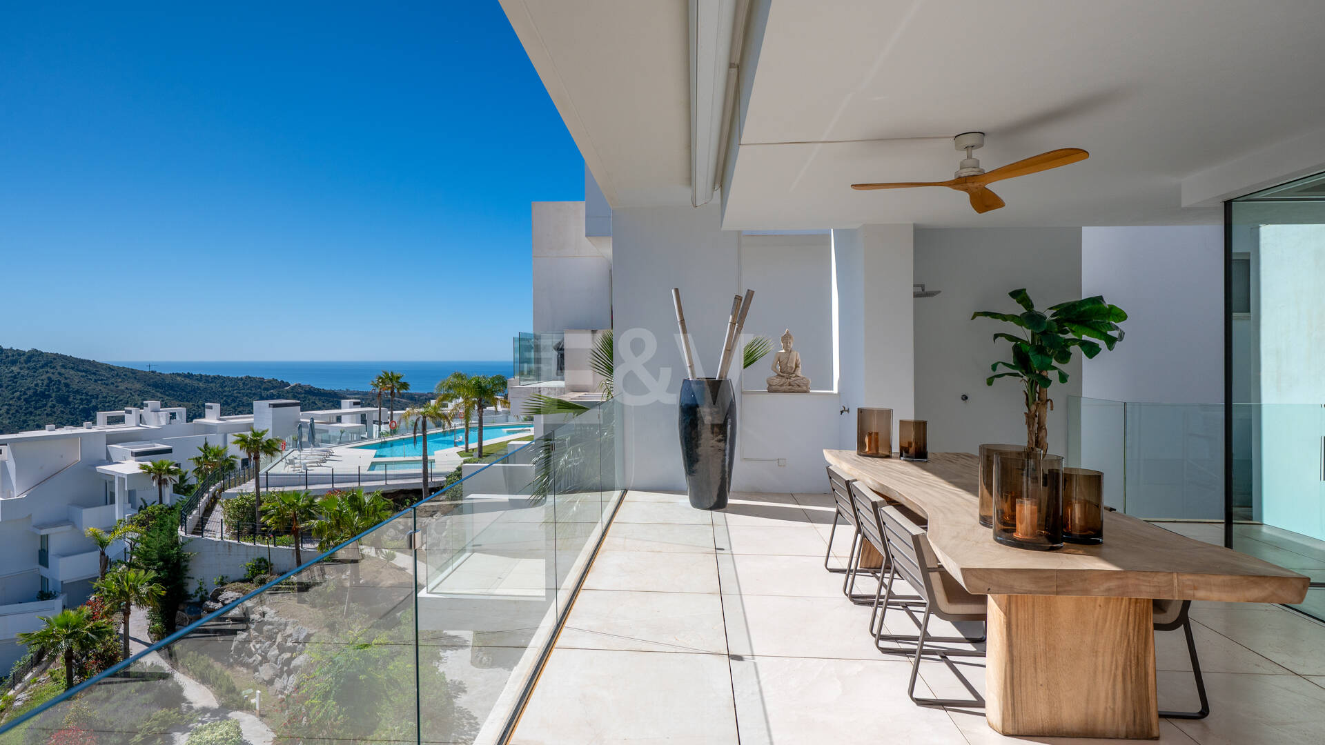 Appartement entièrement meublé avec vue panoramique à Palo Alto