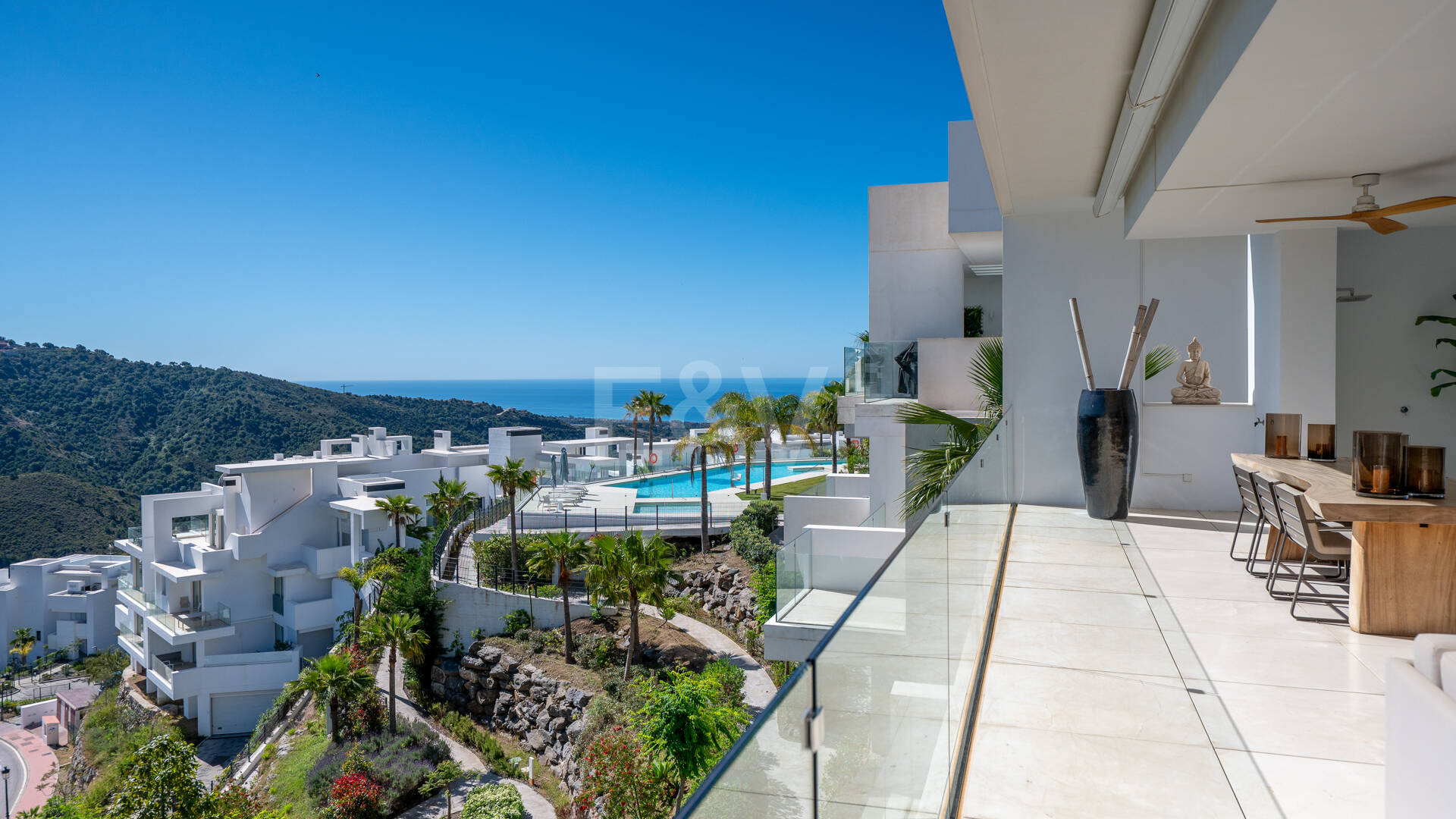 Appartement entièrement meublé avec vue panoramique à Palo Alto