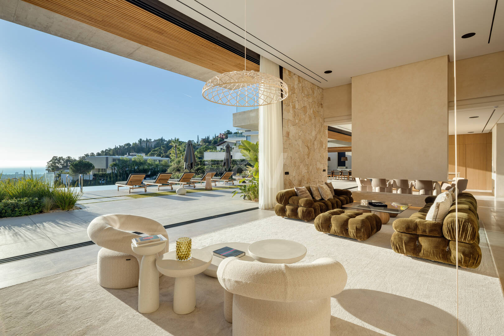 Elevated Modern Elegance with Panoramic Sea Views