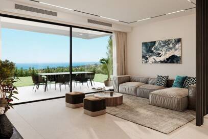 Elevated Contemporary Living With Panoramic Sea Views in Elviria Hills