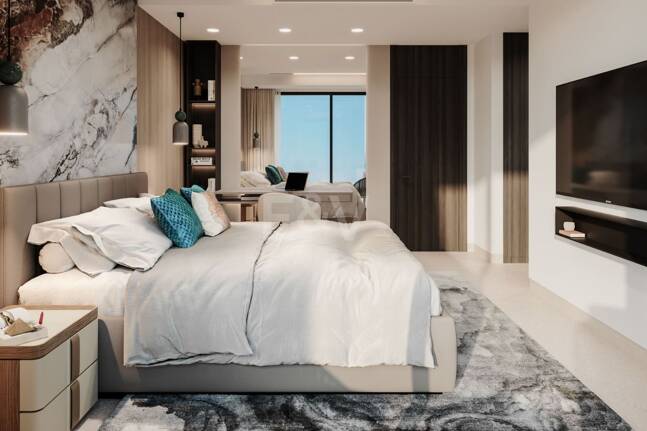 Elevated Contemporary Living With Panoramic Sea Views in Elviria Hills