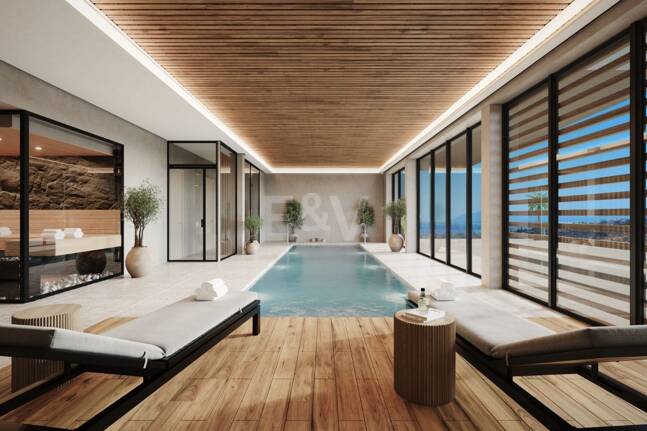 Elevated Contemporary Living with Panoramic Sea Views in Elviria Hills