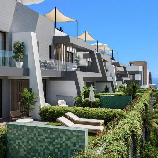 Elevated Contemporary Living with Panoramic Sea Views in Elviria Hills