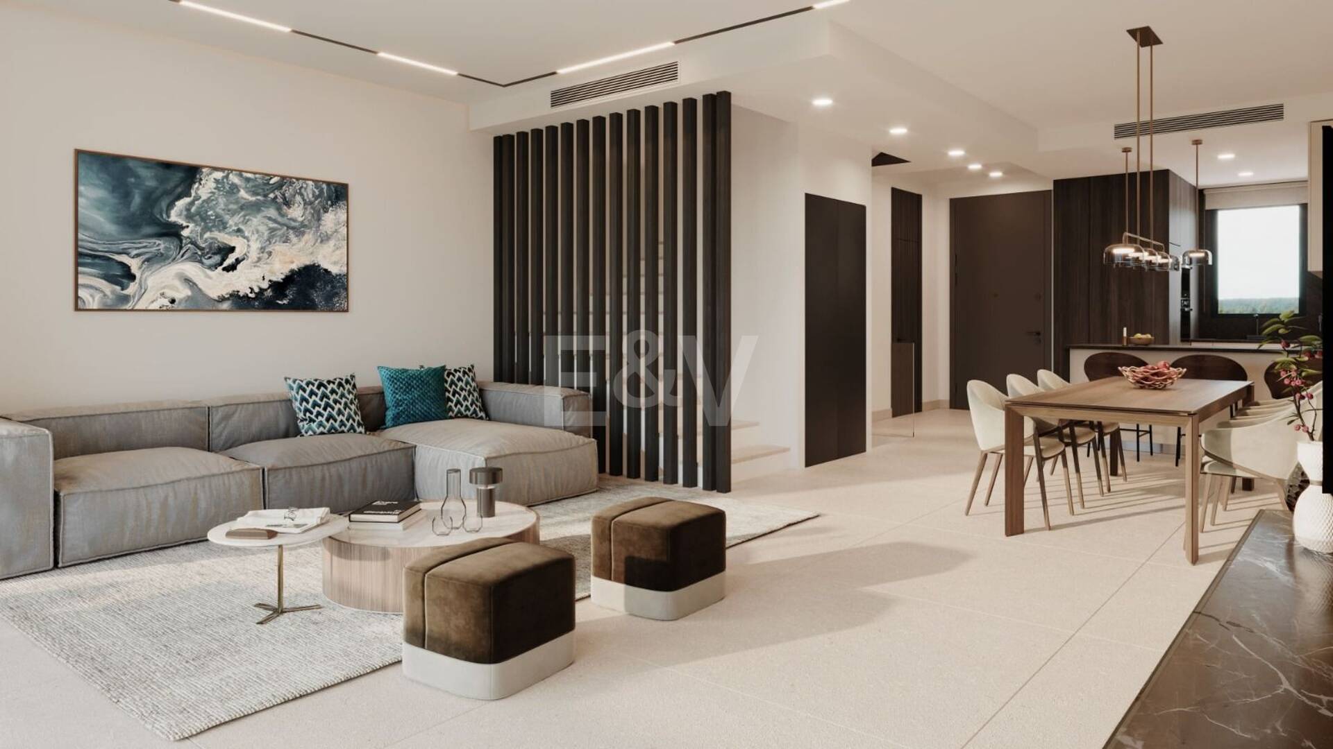 Elevated Contemporary Living with Panoramic Sea Views in Elviria Hills