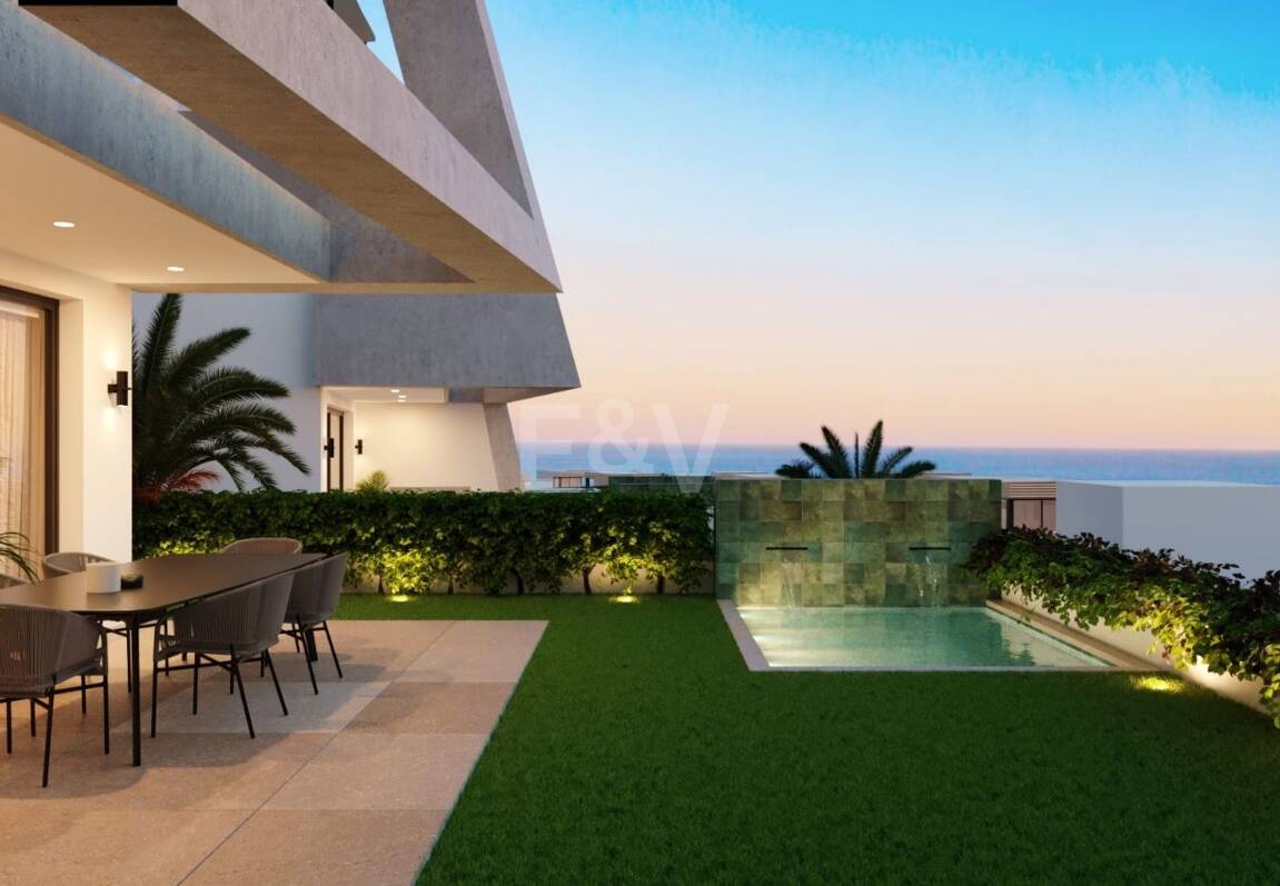 Elevated Contemporary Living with Panoramic Sea Views in Elviria Hills