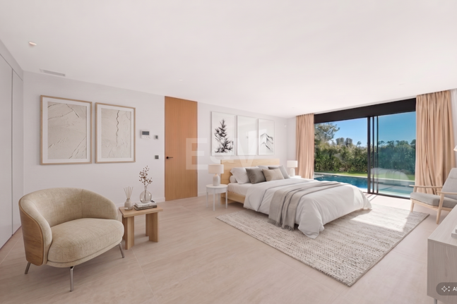 Modern Architectural Sanctuary: Bespoke Design with Sea Views