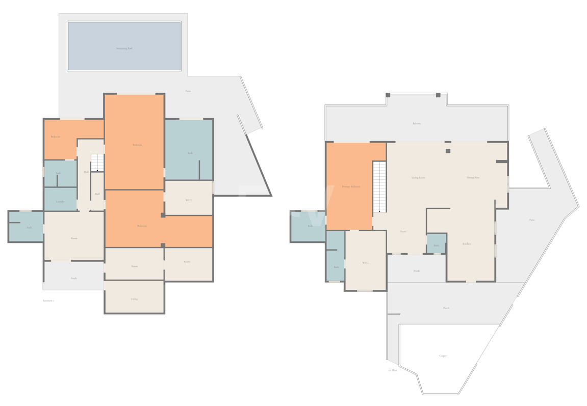 Sanctuaire architectural moderne : conception sur mesure avec vue sur la mer