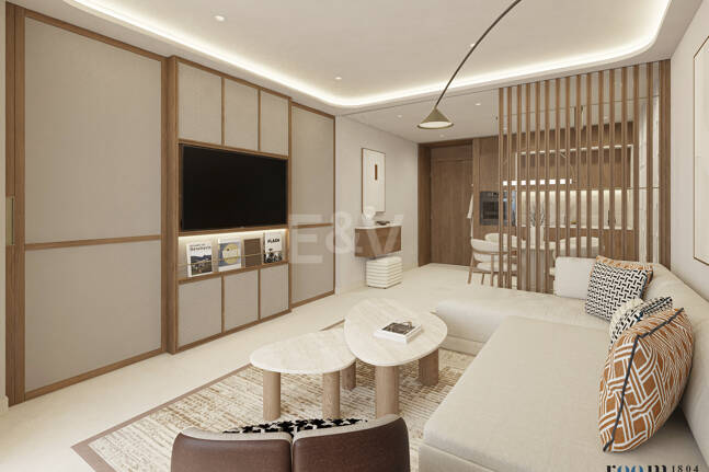 Exclusive One-Bedroom Aqua Apartment in Azurean with 5* Destination by Hyatt Management
