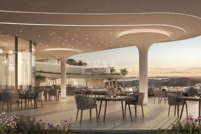 Exclusive One-Bedroom Aqua Apartment in Azurean with 5* Destination by Hyatt Management