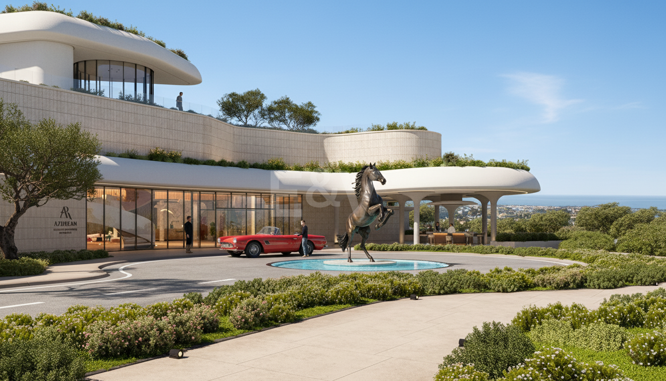 Exklusives Aqua-Apartment mit einem Schlafzimmer in Azurean mit 5* Destination by Hyatt Management