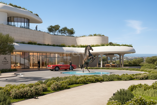 Exklusives Aqua-Apartment mit einem Schlafzimmer in Azurean mit 5* Destination by Hyatt Management