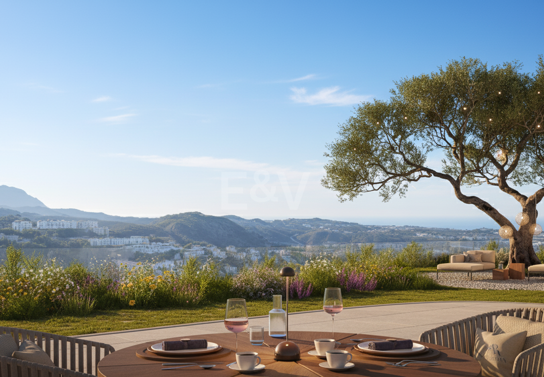 Exklusives Aqua-Apartment mit einem Schlafzimmer in Azurean mit 5* Destination by Hyatt Management