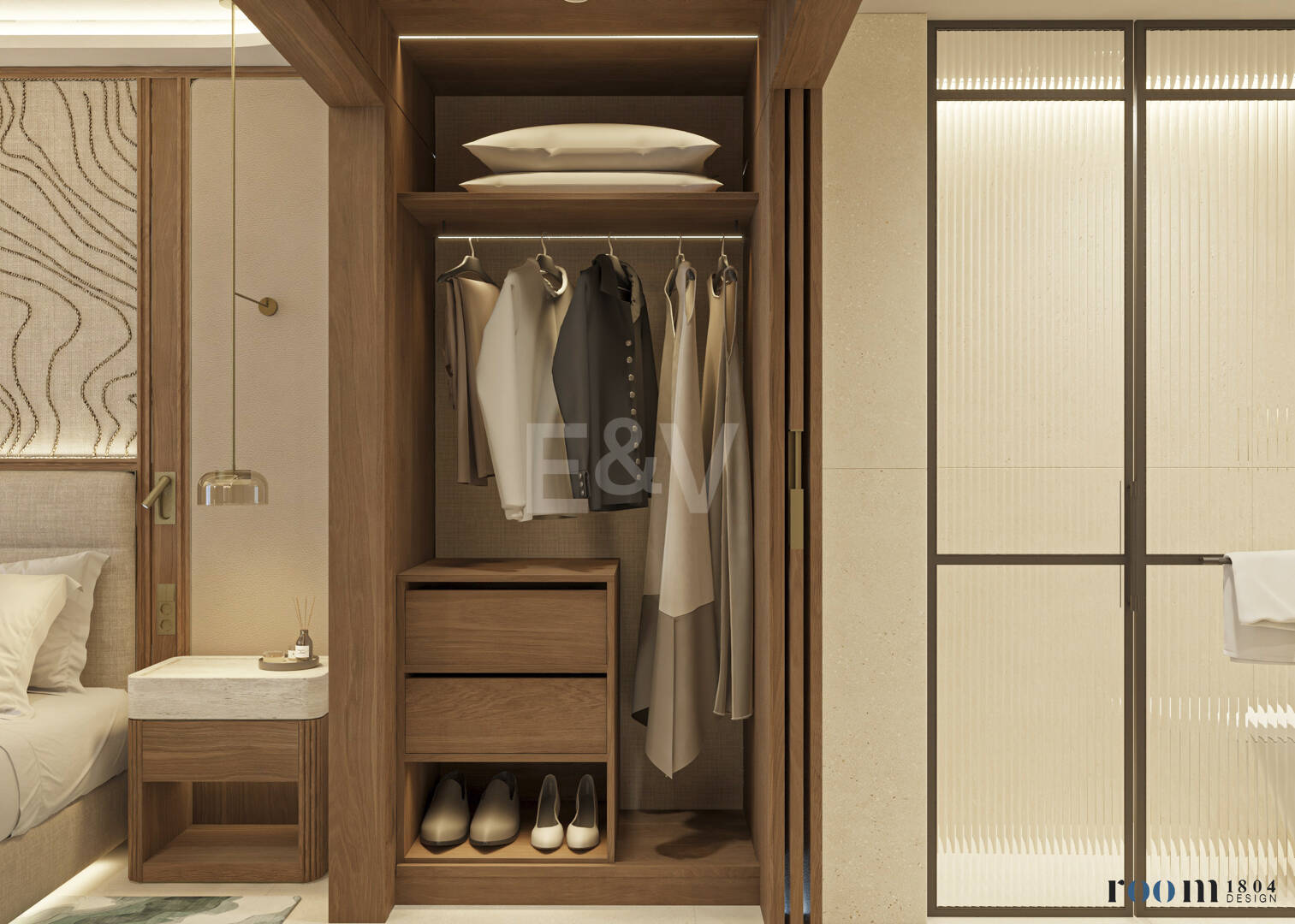 Exklusives Aqua-Apartment mit einem Schlafzimmer in Azurean mit 5* Destination by Hyatt Management