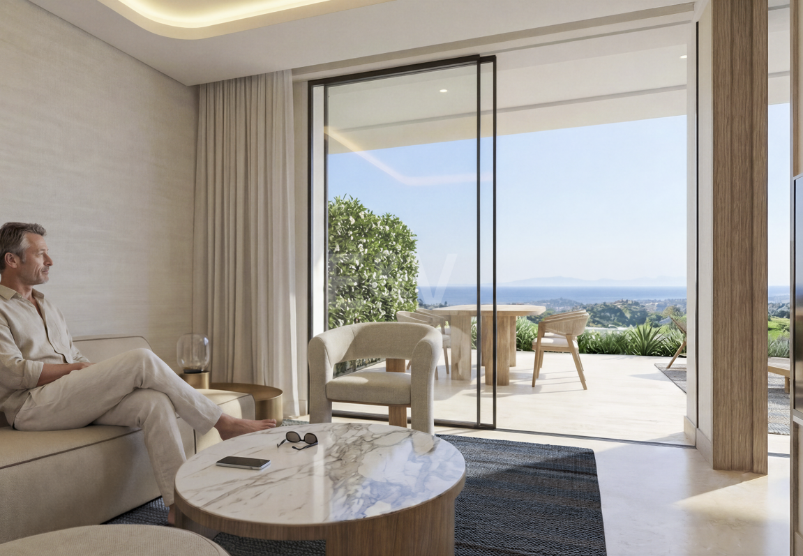Exclusivo apartamento Aqua con un dormitorio en Azurean Marbella con gestión 5* por Destination by Hyatt