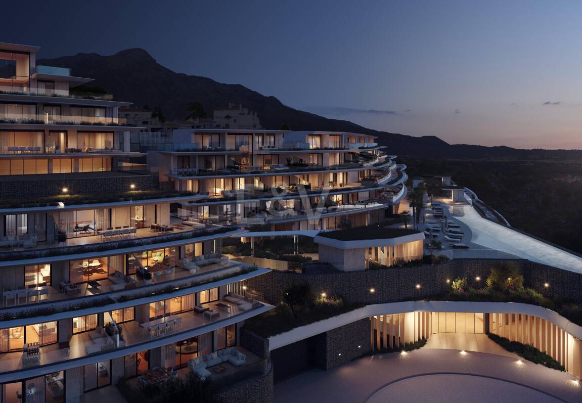 Exklusives Aqua-Apartment mit einem Schlafzimmer in Azurean mit 5* Destination by Hyatt Management