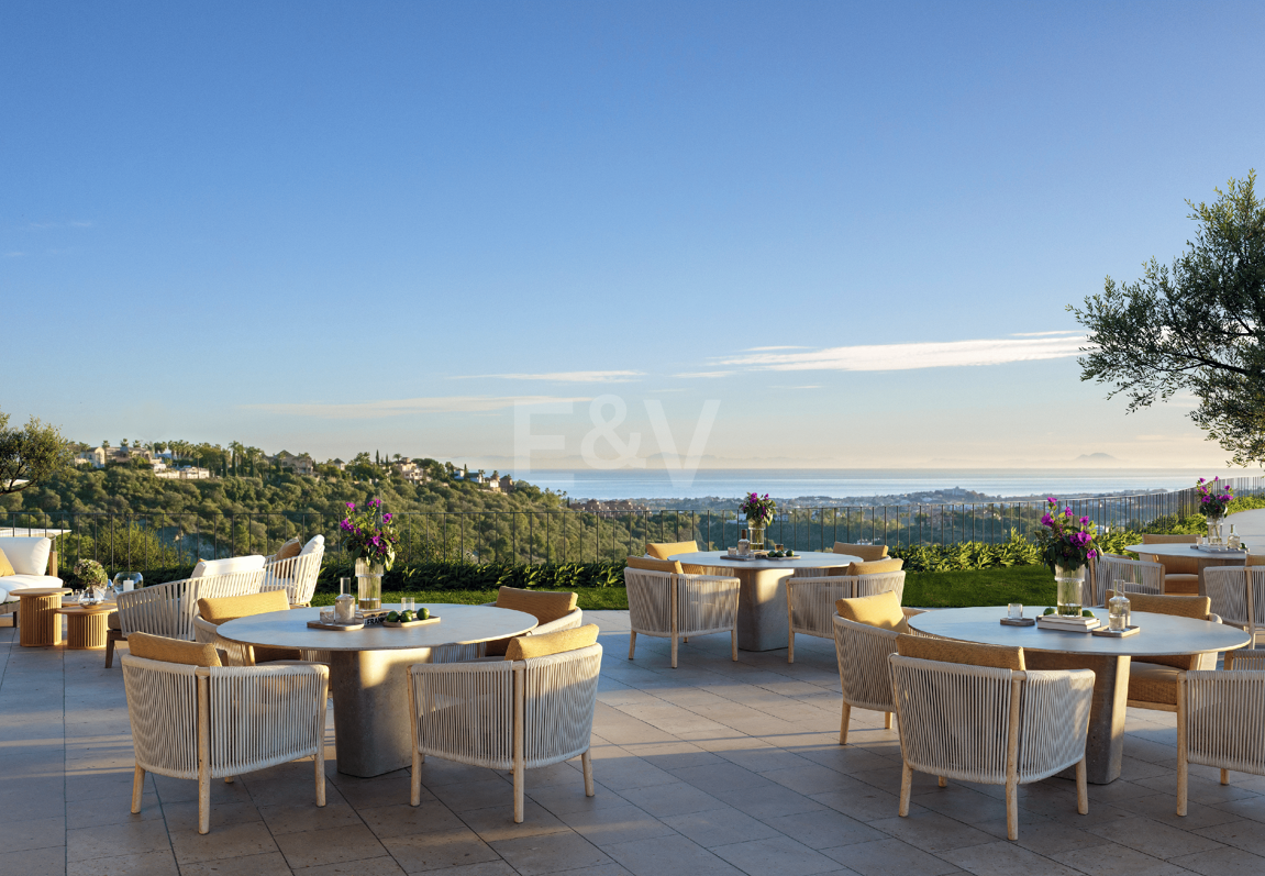 Exklusives Aqua-Apartment mit einem Schlafzimmer in Azurean mit 5* Destination by Hyatt Management