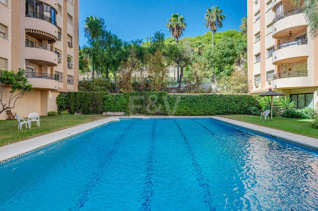 Zentrales Apartment mit Pool in Marbella