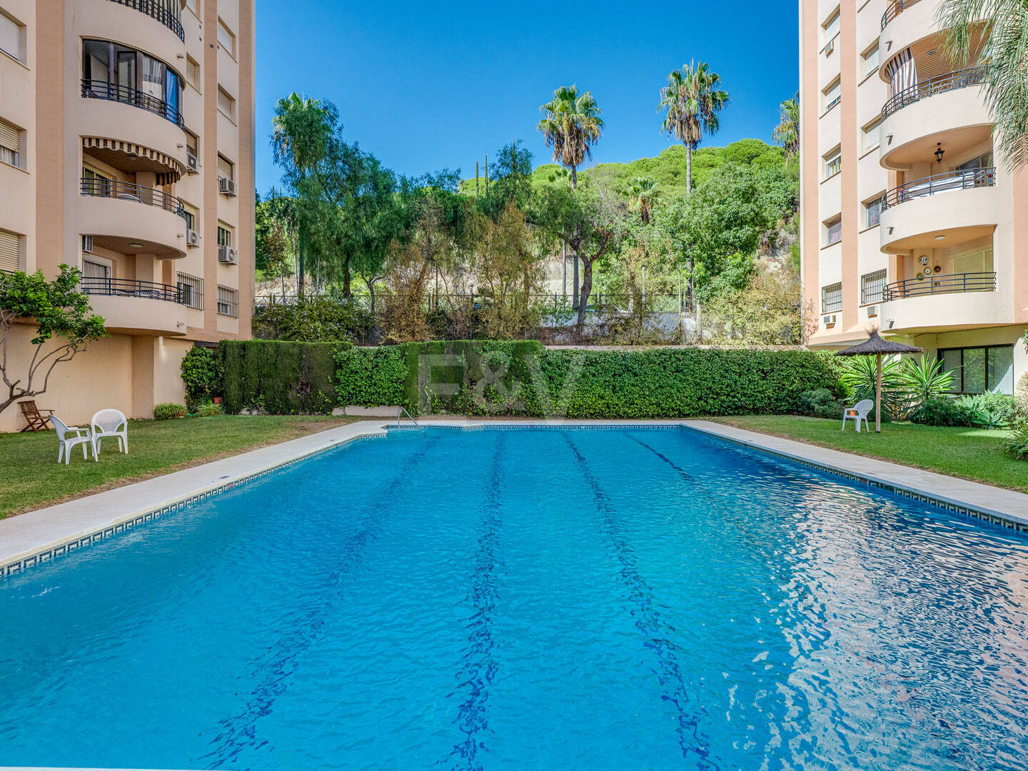 Zentrales Apartment mit Pool in Marbella