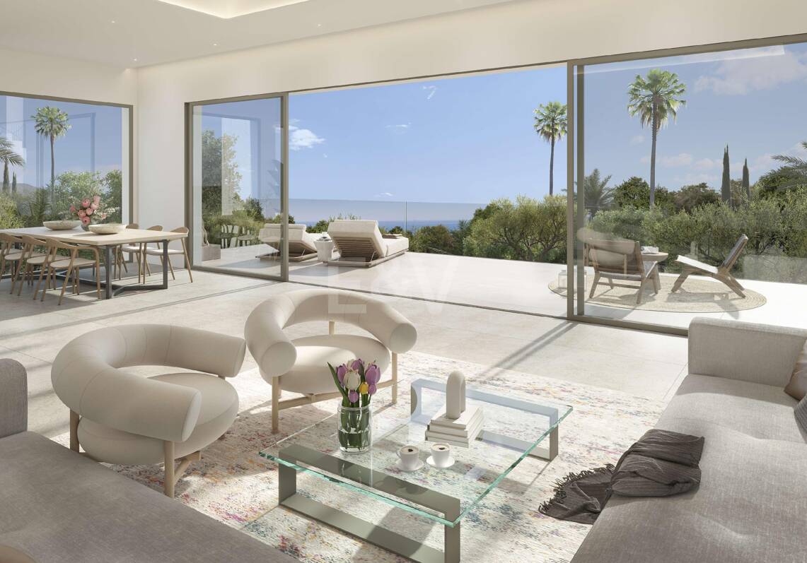 Samtida Off-Plan Villa med privat pool och panorama Utsikt