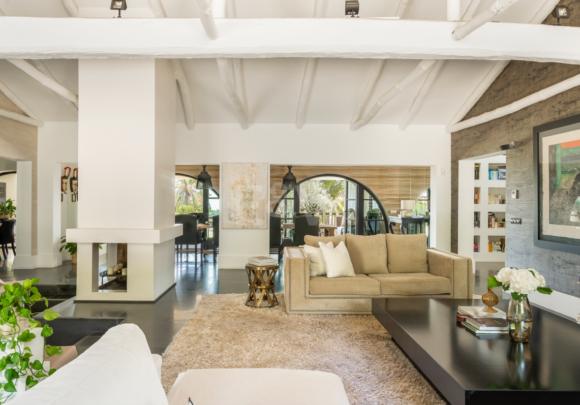Villa andalouse authentique près du golf, vue sur mer