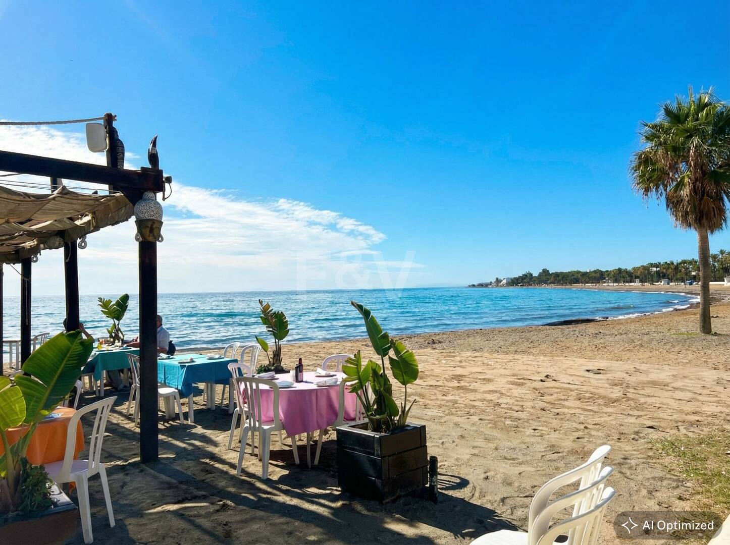 Vivir junto al Mar- El lujo de tenerlo todo a un paso: Piso Contemporáneo de dos dormitorios en Larga Temporada en Urbanización Boutique en San Pedro Playa