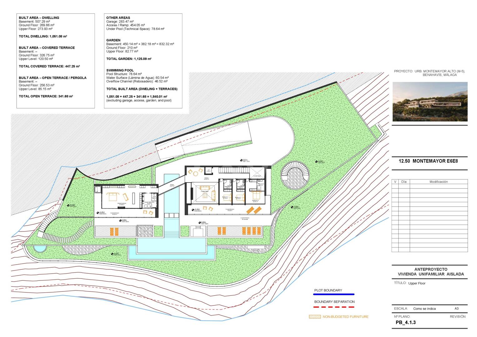 Luxusvilla mit Panoramablick auf Meer und Berge und privatem Spa